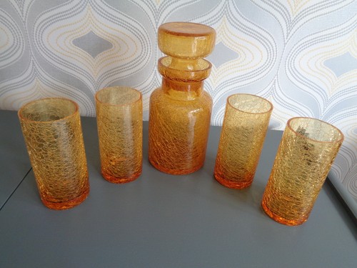 Retro s crackle glass - retro, 60's/70's