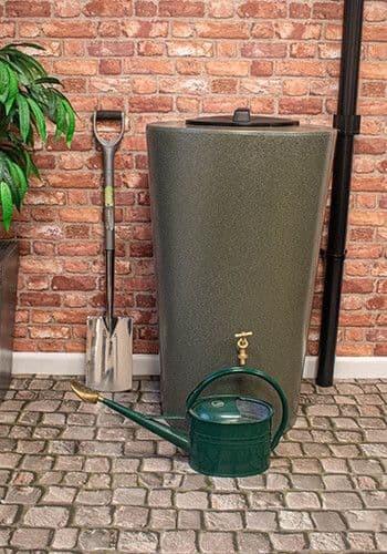 210 litre water butt green - 210,