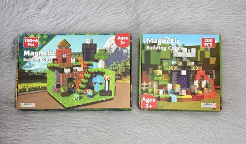 Magnetic building block cubes - magnetic,