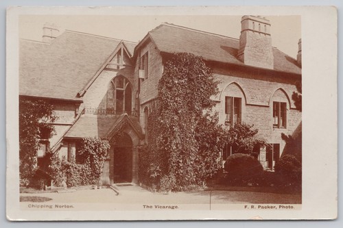 Postcard antique chipping - postcard,