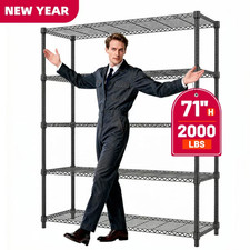 M MZG Steel Storage Shelving
