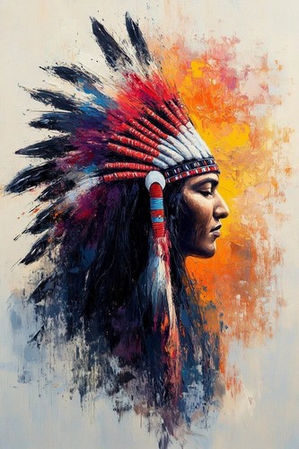 Native american indian - american,