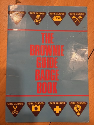 The brownie guide badge book - badge,