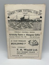 Grimsby Town V Glasgow Celtic