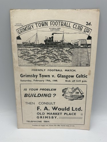 Grimsby town glasgow celtic - grimsby,