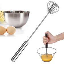 Semi-Auto Eggs Whisk Stainless