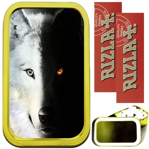 Two tone wolf smoking set - tone,