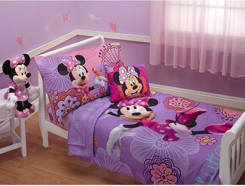 Minnie mouse toddler - minnie, bed