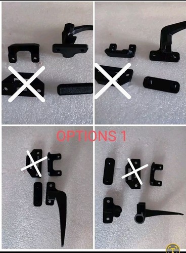 Window black lever latch - lever, lock