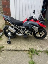 BMW Motorbike Electric Ride On 12v Kids Bike - Fully Assembled And Working