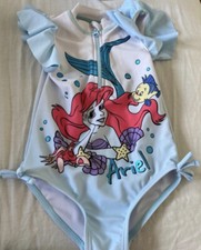 2 Girls 12-18 Month Swimming Costumes 