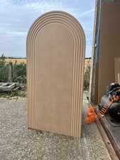 Fluted Balloon Arch Sail Board Collapsable Backdrop MDF 6ft 180cm x 3ft 90cm.