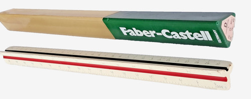 Vintage faber triangular - vintage, scale