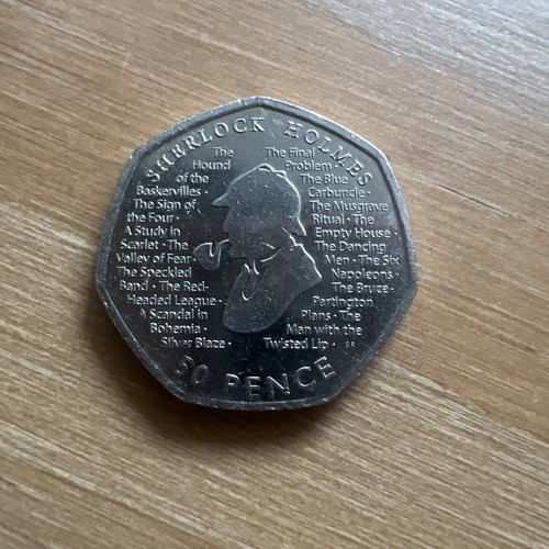 Sherlock holmes 50p fifty - holmes,