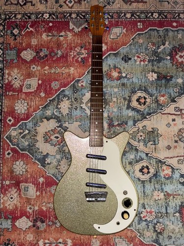 Danelectro silver sparkle - danelectro,