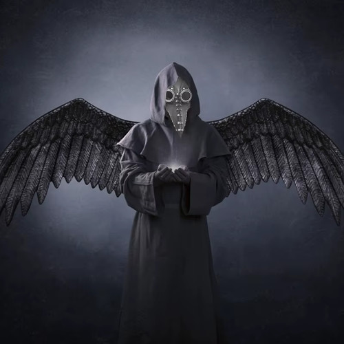 Plague doctor bird mask - plague,