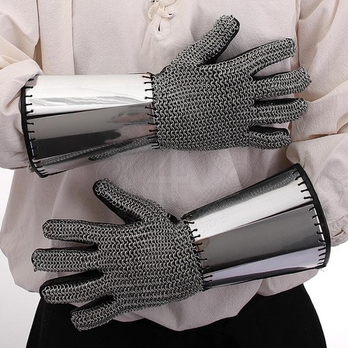 Sets leather gauntlets - of,