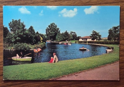 The park and boating lake - the,