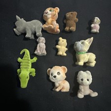 Jungle Pony In My Pocket Bundle Flocked Animals Vintage 