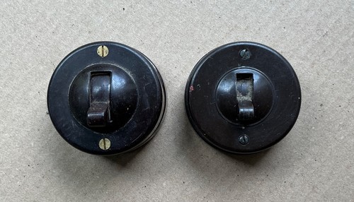 Vintage bakelite - x2, &