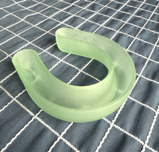 Vintage Art Deco Green Glass Vase Horseshoe Dish Olive Dish Mid Century