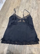 Agent Provocateur Black Silk "LUNA" Camisole -  AP2 SMALL - Brand New with Tags!