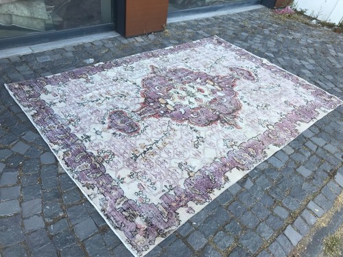 Handmade wool rug - handmade, bohemian