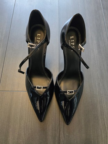 Size lipsy black patent - 7,