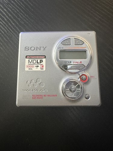 Sony r410 minidisc md - sony, mz-r410