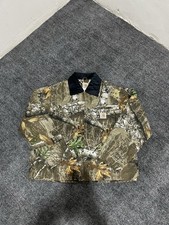 CARHARTT Detroit Jacket Reworked Vintage Realtree Bomber Camo Mens | Size Large