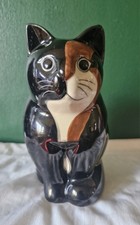 Quail Pottery Ceramics Calico Cat Emily Larger Size 