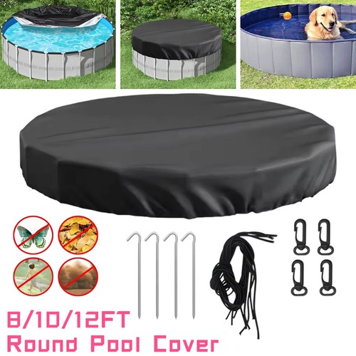 12ft round pool cover - 8/10/12ft,