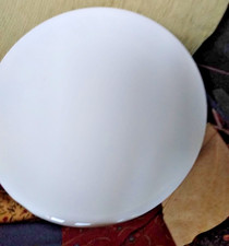 Denby REPLACEMENT white rimless china Dinner Plate 11.5" / 29cm  vgc