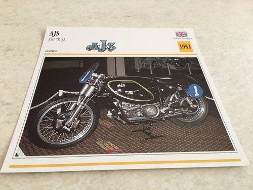 Ajs 350 1952 motorcycle - 1952,