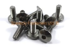 10x Rieju RS2 50 125 Fairing Bolts m6 x 16mm Pan Button Head Stainless Bolt