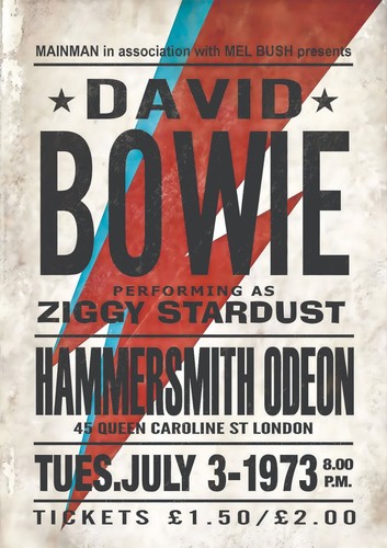 David bowie replica concert - ,