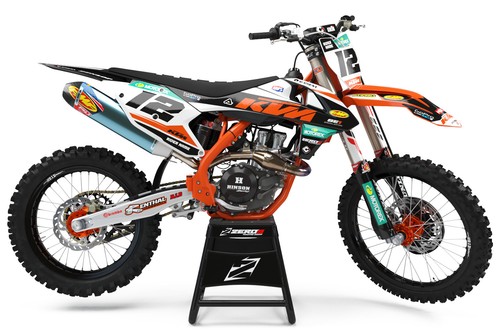 Custom graphics kit ktm sx - custom, kit:
