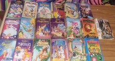 19 Disney VHS Slip Covers