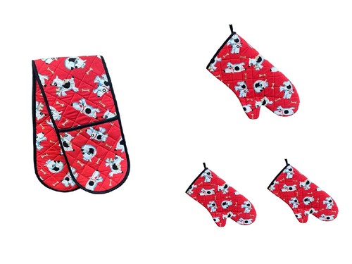 Double oven glove - glove, gauntlet