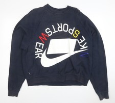 Nike Women's Navy Blue Crew