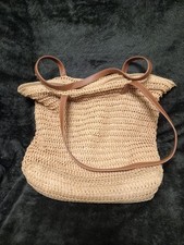 Matalan Natural Straw Shopper