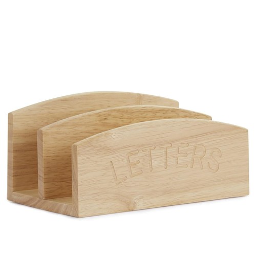 Wooden letter rack desk - rack,