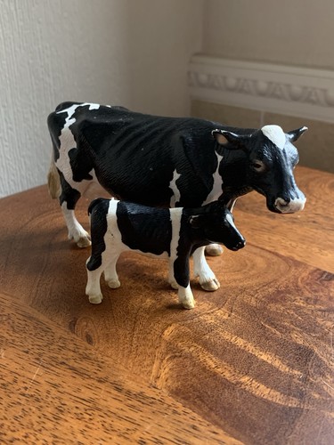 Schleich holstein cow model - schleich,