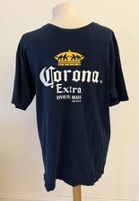 Corona Extra T Shirt Mexico Navy  Top Men’s Sz Large 