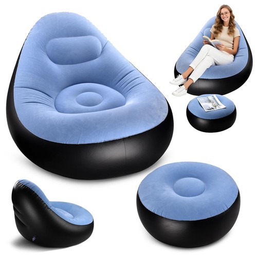 Inflatable lounge chair air - chair,