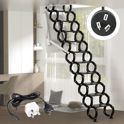 Electirc attic ladder aluminum - electirc,