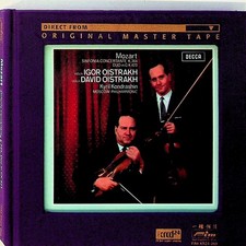 Mozart: Sinfonia Concertante Igor & David Oistrakh XRCD (Kondrashin) XRCD24