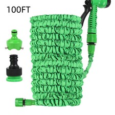 Expandable Car Washing Garden Spray Gun Hose Pipe Anti Kink Water Hose 7 Modes