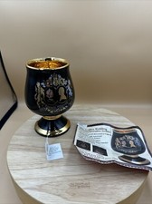 Prinknash pottery black gold - black,
