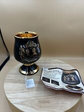 Prinknash Pottery Black & Gold